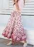 Boho Skirts in Feather in Pink For Women